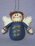 Angel of the North Pattern-pattern, craft pattern, angel, angel pattern, sewing pattern, ornament pattern