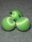 Celery Green Satin Balls-satin balls, satin Christmas balls, satin styrofoam balls