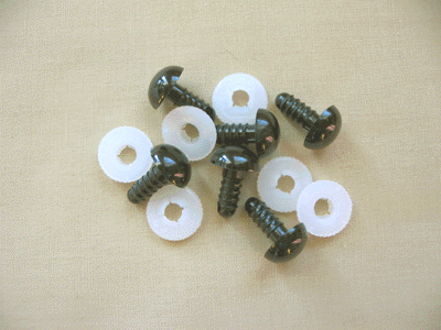 Round Eyes-eyes, black eyes, round eyes, craft supplies, animal eyes, doll eyes