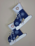 Ice Skates Pattern-craft pattern, ice skates, ice skates ornament, ice skates pattern, pattern