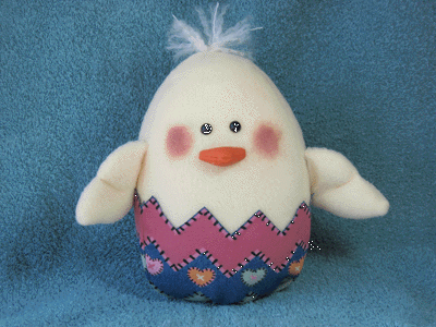 Just Hatched Pattern-chick pattern, chicken pattern, Easter pattern, craft pattern, pattern, sewing pattern