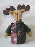 Moose Country Pattern-craft pattern, pattern, sewing pattern, moose, moose pattern, felt moose, stuffed moose, country moo