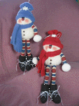 Mr. Snow Dangles Pattern-craft pattern, snowman pattern, pattern, snowman craft pattern, snowman