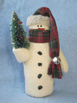 My Frosted Tree Pattern-snowman pattern, snowman, craft pattern, sewing pattern