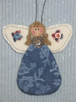 My Little Angel-angel, angel ornament, country, craft, country angel, Christmas ornament, country craft