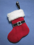 Santa Money Pattern-craft pattern, stocking pattern, ornament pattern, pattern, santa stocking