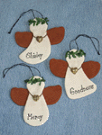 Shirley, Goodness, & Mercy Pattern-craft pattern, pattern, angel, angel pattern, sewing pattern, ornament pattern