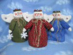 Snow Angel-angel, snowman, snowman angel, angel snowman, snowman craft, angel craft, craft