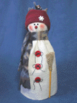 Snowman Tree Topper Pattern-craft pattern, country craft pattern, pattern, tree topper, tree topper pattern, snowman, snowman pa