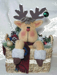 Where's Rudolph? Pattern-pattern, craft pattern, reindeer, reindeer pattern, sewing pattern