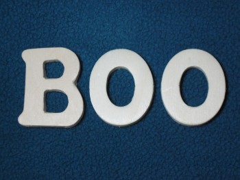 "BOO" Wooden Letters