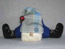 Bottoms Up! Gnome Pattern
