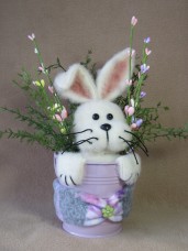 Bunny in a Bucket Pattern