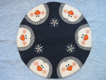 Frosty Penguins Pattern