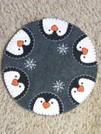 Frosty Penguins Pattern