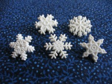 Snowflake Buttons