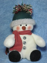 Tuckered Snowman Pattern