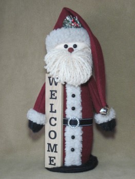 Welcome Santa Pattern