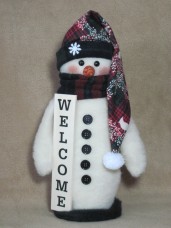 Welcome Snowman Pattern